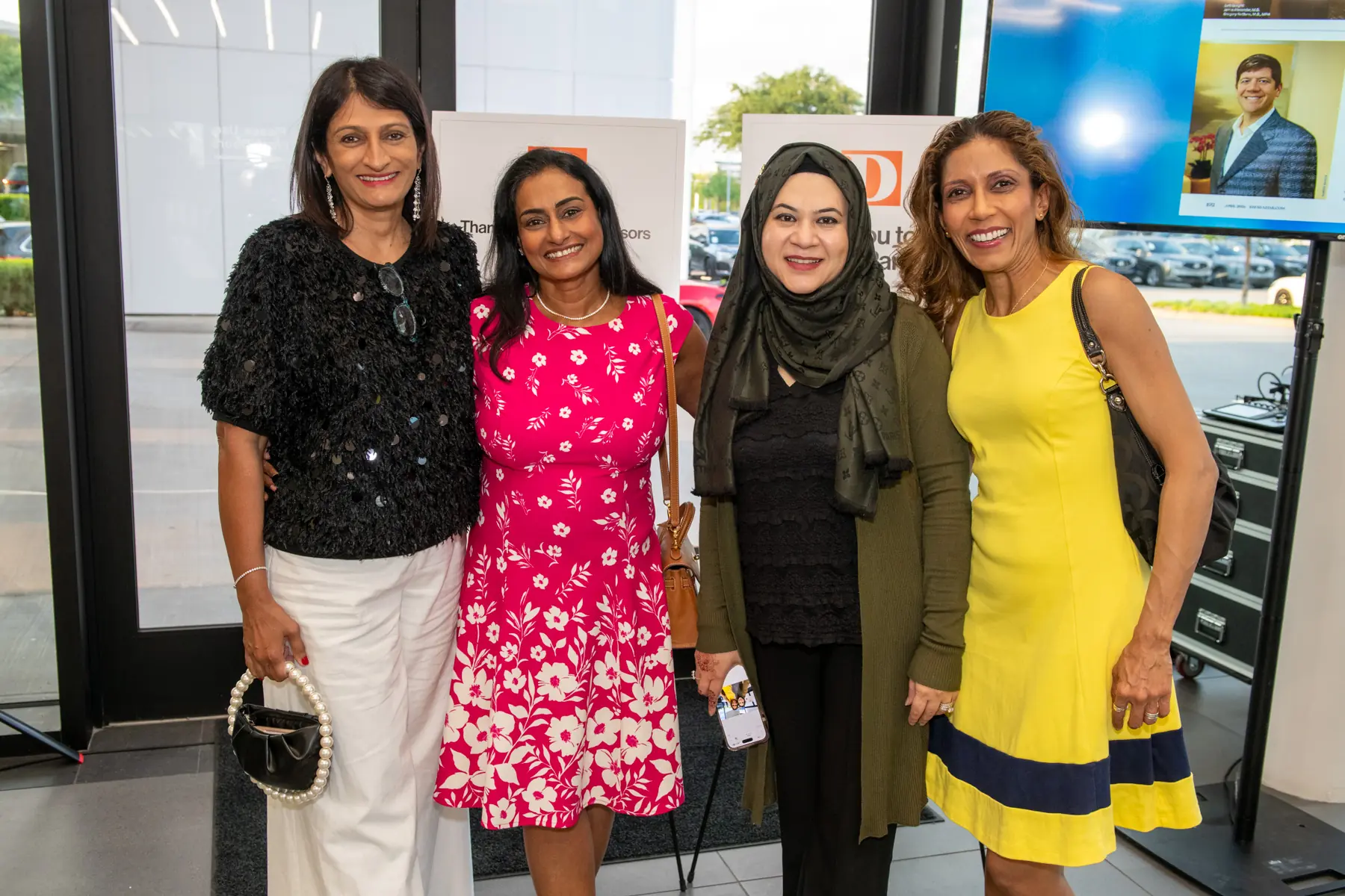 Dr. Rizvi with peer physicians at the D Magazine event